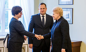 Prezidentė susitiko su Generalinės prokuratūros, STT,  VMI ir FNTT vadovais aptarti kovą su korupcija