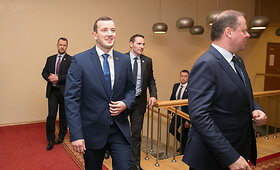 Saulius Skvernelis pristatė naująjį ūkio ministrą