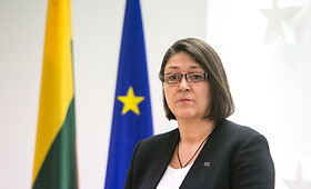 Europos Komisijos narės Violetos Bulc spaudos konferencija