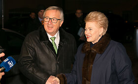Prezidentė susitiko su Europos Komisijos Pirmininku Jeanu-Claude&lsquo;u Junckeriu