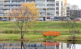 &Scaron;alia &bdquo;Siemens&ldquo; arenos sutvarkytas parkas