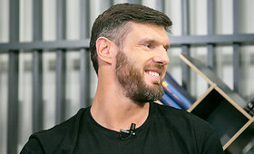 K&scaron;i&scaron;tofas ir Darju&scaron;as Lavrinovičiai &scaron;ou &bdquo;Vienas prie&scaron; vieną&ldquo;