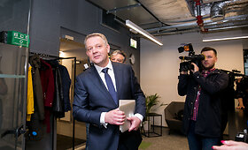 Eligijaus Masiulio spaudos konferencija