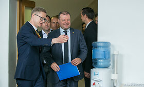 Saulius Skvernelis dalyvavo pirmajame renginių ciklo &bdquo;Klausiate? Atsakau.&ldquo;
