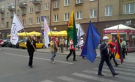 Tarptautinės darbo dienos paminėjimas Vilniuje