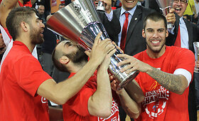 Eurolygos finale &bdquo;Olympiacos&ldquo; sensacingai nugalėjo CSKA