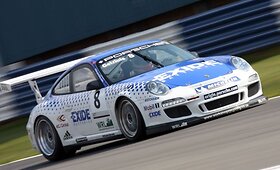 &bdquo;Porsche Carrera Cup&ldquo; savaitgalis &bdquo;Donington Park&ldquo; lenktynių trasoje