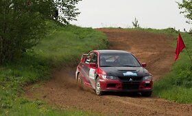 Vilniaus ralis 2011: Mažytis Daunoravičių ekipažo incidentas