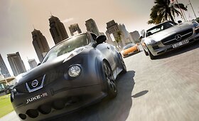 &bdquo;Nissan Juke-R&ldquo; reklamos filmavimas Dubajuje