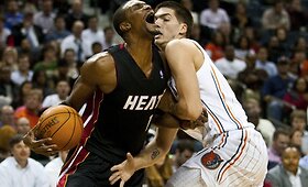 Majamio &bdquo;Heat&ldquo; po dramati&scaron;kos kovos nugalėjo &Scaron;arlotės &bdquo;Bobcats" komandą
