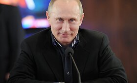 Rusijos prezidento rinkimuose užtikrintai pirmauja Vladimiras Putinas