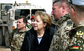 Vokietijos kanclerė Angela Merkel lankėsi Afganistane