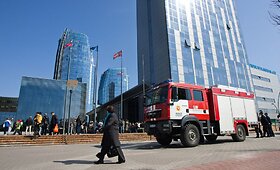 Ugniagesių prevencinė akcija nukreipta prie&scaron; pavasarinį žolės deginimą