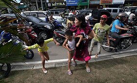 Indonezijos &scaron;iaurėje įvyko 8,9 balų stiprumo žemės drebėjimas