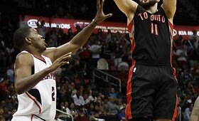 Toronto &bdquo;Raptors&ldquo; su Linu Kleiza įveikė Atlantos &bdquo;Hawks&ldquo; krep&scaron;ininkus