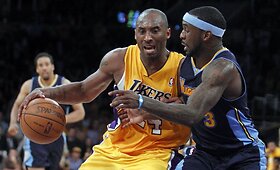 Los Andželo &bdquo;Lakers&ldquo; krep&scaron;ininkai 104:100 nugalėjo Denverio &bdquo;Nuggets&ldquo;