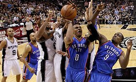 NBA Vakarų konferencijos finalas: San Antonijaus &bdquo;Spurs&ldquo; &ndash; Oklahomos &bdquo;Thunder&ldquo;