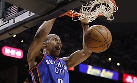 Oklahomos &bdquo;Thunder&ldquo; i&scaron;siveržė į priekį NBA Vakarų konferencijos serijos finale