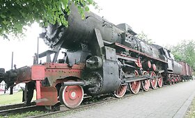 Vilniaus meras Artūras Zuokas apžiūrėjo Naujosios Vilnios geležinkelio stoties memorialą