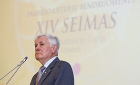 Seime įvyko i&scaron;kilmingas Pasaulio lietuvių bendruomenės posėdis