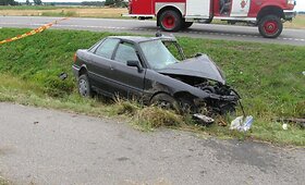 Vilkiko ir &bdquo;Audi 80&ldquo; avarija Pasvalio rajone
