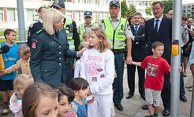 Akcijos &bdquo;Apsaugok mane&ldquo; pristatymas