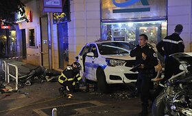 Prancūzijoje per avariją ant &scaron;aligatvio užlėkęs policijos automobilis mirtinai sužalojo prostitutę