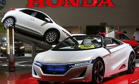  &bdquo;Honda Motor&ldquo; grynasis pelnas padidėjo 36 procentais