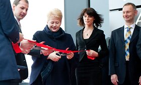 Lazerinių technologijų įmonės &bdquo;Brolis Semiconductors&ldquo; atidarymas