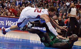 Los Andželo &bdquo;Clippers&ldquo; klubas sutriu&scaron;kino Bostono &bdquo;Celtics&ldquo; komandą