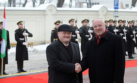 Lietuvos ir Vengrijos gynybos ministrų susitikimas Vilniuje