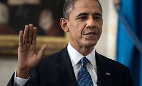 Barackas Obama prisiekė antrajai JAV prezidento kadencijai