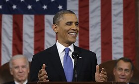 Metinis JAV prezidento Baracko Obamos prane&scaron;imas