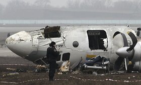 Ukrainoje avariniu būdu leidosi lėktuvas