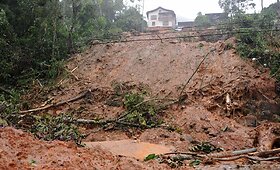Brazilijoje žemės nuo&scaron;liaužos pareikalavo mažiausiai 13 žmonių gyvybių