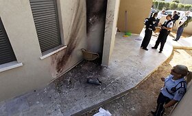 Izraelyje vie&scaron;int JAV prezidentui nukrito dvi i&scaron; Gazos Ruožo paleistos raketos