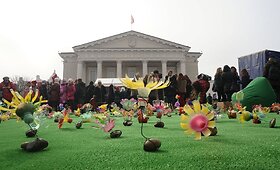 Vilniaus Rotu&scaron;ės aik&scaron;tėje paminėta Pasaulinė žemės diena