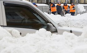Ukraina vaduojasi i&scaron; gausaus sniego gniaužtų