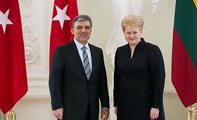 Lietuvos ir Turkijos prezidentų susitikimas Vilniuje