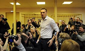 Vladimiro Putino prie&scaron;ininko Aleksejaus Navalno byloje paskelbta pertrauka