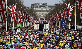 Londono maratone dalyvavo apie 37 tūkst. bėgikų