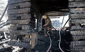 Rusijoje per gaisrą psichiatrijos klinikoje žuvo 38 žmonės