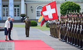 Oficilaus vizito į Lietuvą atvyko &Scaron;veicarijos prezidentas Ueli Maureris