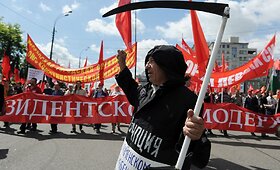 Maskvoje žygiavo tūkstančiai Rusijos opozicijos protestuotojų