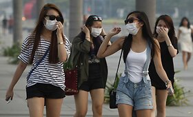 Singapūre oro tar&scaron;a pasiekė pavojingą sveikatai lygį 
