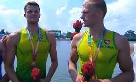 Saulius Ritteris ir Rolandas Ma&scaron;činskas užtikrintai tapo Universiados čempionais