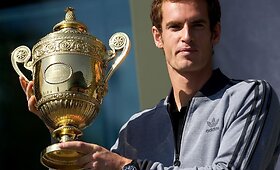 Andy Murray triumfavo Vimbldono teniso turnyre