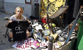 Gaisras apgadino &bdquo;Femen&ldquo; biurą Paryžiuje