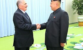 Sirijos arabų socialistų partijos delegacija susitiko su &Scaron;iaurės Korėjos lyderiu Kim Jong Unu 