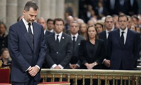 Ispanija mi&scaron;iose gedėjo traukinio katastrofos aukų
